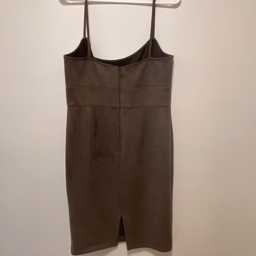 BCBGMaxAzria Brown Dress